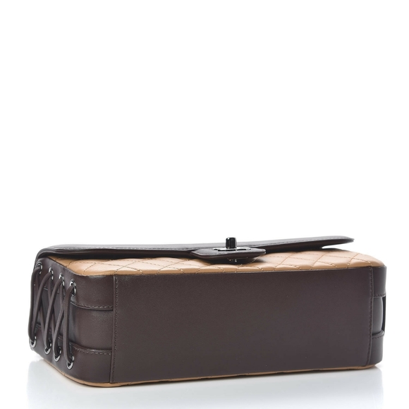 CHANEL Tan With Brown Trim & Ruthenium Metal - Picture 8 of 15